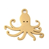 Ion Plating(IP) 304 Stainless Steel Pendants STAS-B056-10G-01-1