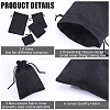 16Pcs 4 Styles Polyester Imitation Burlap Packing Pouches Drawstring Bags ABAG-BBC0001-01A-6