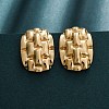 304 Stainless Steel Stud Earrings for Women EJEW-L296-019G-1