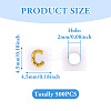 Opaque Acrylic Beads MACR-TAG0001-07C-4