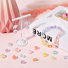 160Pcs 8 Styles Transparent Acrylic Beads TACR-SP0001-10-4
