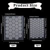 8Pcs 2 Styles PEVA Rubber Anti-Slip Hexagonal Phone Grip Tape Stickers for Phones AJEW-SP0002-64B-01-2