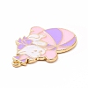 Alloy Enamel Pendants ENAM-M055-04G-02-3