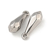Non-Tarnish 304 Stainless Steel Pendants X-STAS-N103-123P-2
