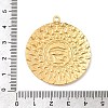 304 Stainless Steel Enamel Pendants STAS-H250-02G-02-3