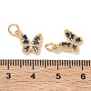 SHEGRACE Brass Pave Clear Cubic Zirconia Pendants XGRQ3Q901-628G-E-3