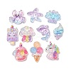 Ocean Epoxy Resin Cabochons RE-CBAE980-01-1