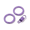 Alloy Spring Gate Clasps PALLOY-Q009-01K-2