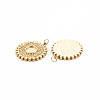 Ion Plating(IP) 304 Stainless Steel Pendant Enamel Settings STAS-N097-195LG-2