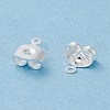 Brass Ear Nuts KK-P001-75S-3