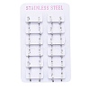 304 Stainless Steel Huggie Hoop Earrings EJEW-L252-042P-3