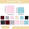 12Pcs 12 Styles Square Velvet Jewelry Bags TP-YW0001-05-2