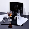 4Pcs 2 Colors Acrylic Reflection Display Board AJEW-PH0003-32-2