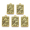 Rack Plating Alloy Pendants PALLOY-WH0103-04F-AG-2