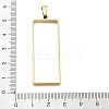 304 Stainless Steel Open Back Bezel Pendants STAS-Z091-05G-02-3