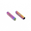Column Brass Shoelace Buckle Connectors LS-FIND-WH0091-14MC-1