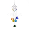 Crystals Chandelier Suncatchers Prisms Chakra Hanging Pendant AJEW-Q142-05-4