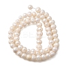 Natural Cultured Freshwater Pearl Beads Strands PEAR-L001-F-08-5