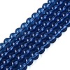 Transparent Glass Beads Strands GLAA-T032-T6mm-28-1