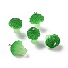 Opaque Resin Vegetables Pendants RESI-H144-01-3
