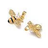 Brass Micro Pave Cubic Zirconia Pendants KK-F924-02G-01-2