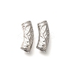 304 Stainless Steel Curved Tube Beads STAS-I321-27P-1
