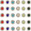 600Pcs 6 Colors Sew on Rhinestone RGLA-FH0001-02-1