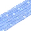 Transparent Glass Beads Strands LS-EGLA-A044-T1mm-MB14-1