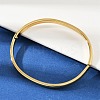 201 Stainless Steel Bangles for Men BJEW-B138-02G-3
