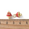 Brass Enamel Pendants KK-D336-05G-03-3