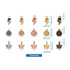 Tibetan Style Alloy Pendants PALLOY-TA0001-72-9