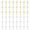 50Pcs 2 Colors Brass Connector Charms KK-PH0013-50-1
