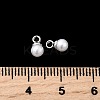 ABS Plastic Imitation Pearl Pendants FIND-H052-01A-04P-3