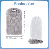 Polyester Imitation Fox Hair Boot Cover AJEW-WH0570-04C-2
