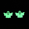 Halloween Theme Rack Plating Luminous Alloy Enamel Pendants ENAM-N056-238P-2