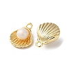 Brass Charms X-KK-F872-05G-2