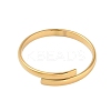 Ion Plating(IP) 304 Stainless Steel Plain Band Rings STAS-S125-13G-3