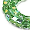 Electroplate Glass Beads Strands EGLA-M031-01A-HR01-3