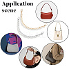4Pcs 2 Colors ABS Imitation Pearl Beads Mobile Straps AJEW-BBC0002-45-5