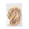 14Pcs 7 Colors Cotton Cord Bracelet Set for Men Women BJEW-FS00025-03-6