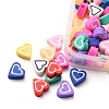 65Pcs Handmade Polymer Clay Beads CLAY-YW0001-69-2