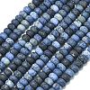 Natural Dumortierite Beads Strands G-P575-A03-8x5mm-2