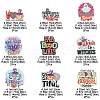 18Pcs 9 Styles Printed Acrylic Pendants OACR-FS0001-74-4