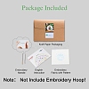 Flower Pattern DIY Embroidery Starter Kits DIY-P077-101-2