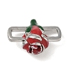 Brass Enamel Connector Charm KK-CBA4231-01B-P-1