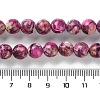 Dyed Natural Regalite/Imperial Jasper/Sea Sediment Jasper Beads Strands G-B124-C01-06-5