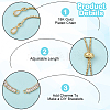 3Pcs Brass Pave Clear Cubic Zirconia Rectangle Slider Bracelet Making BJEW-BBC0001-19-3