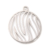 201 Stainless Steel Pendants STAS-B083-23P-1