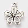 Tibetan Style Alloy Pendants X-TIBE-S306-12AS-RS-1