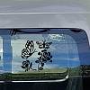 4Pcs 4 Styles PET Waterproof Self-adhesive Car Stickers DIY-WH0308-225A-097-5